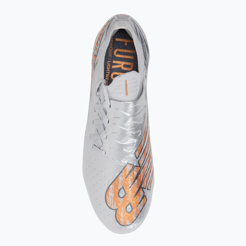 Férfi futballcipő New Balance Furon V7 Pro SG ezüst 6