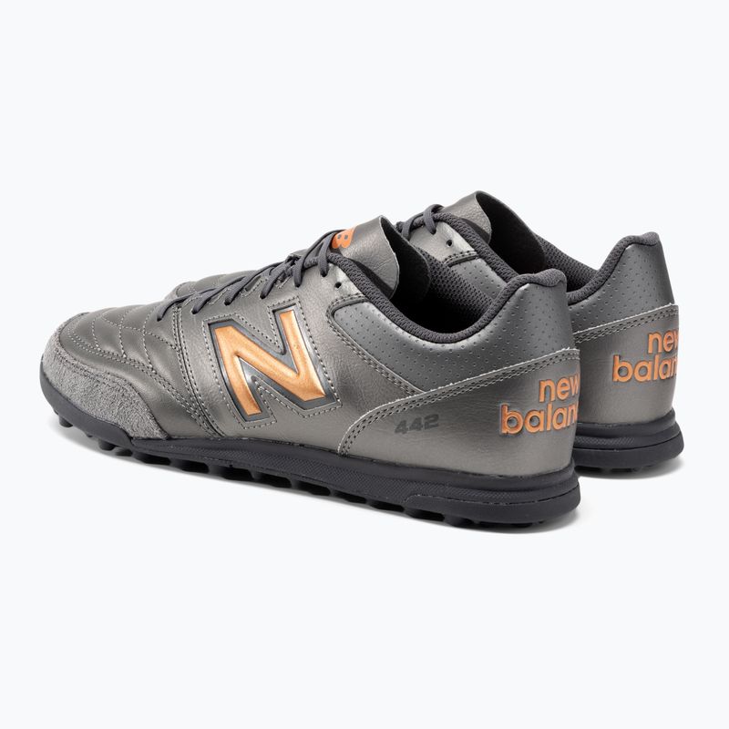 Férfi futballcipő New Balance 442 V2 Team TF ezüst 3