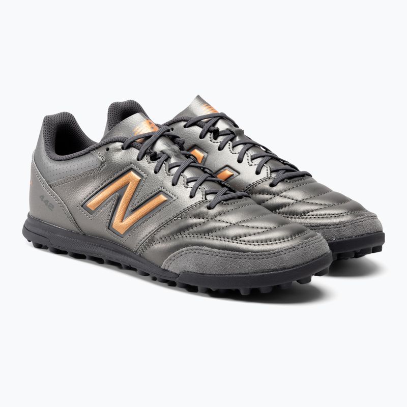 Férfi futballcipő New Balance 442 V2 Team TF ezüst 4