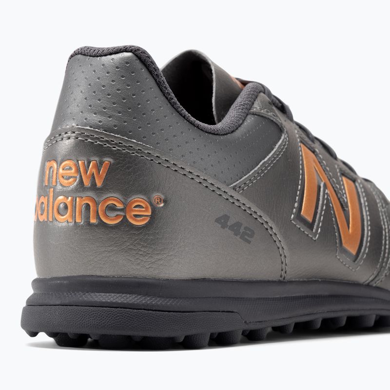 Férfi futballcipő New Balance 442 V2 Team TF ezüst 8