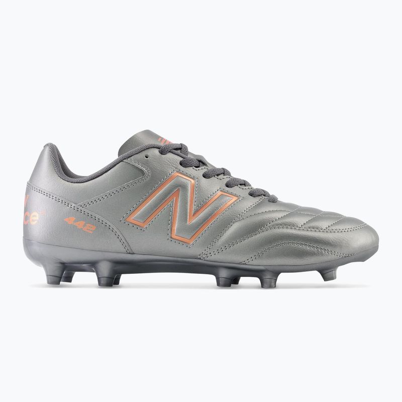 Férfi futballcipő New Balance 442 V2 Academy FG ezüst 9