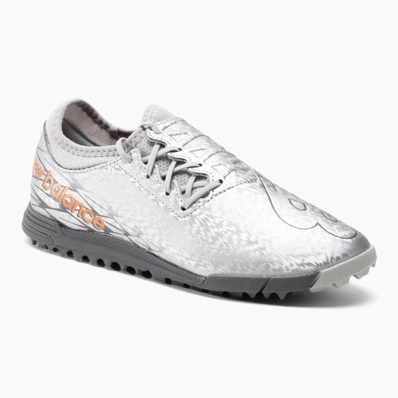Gyermek futballcipő New Balance Furon V7 Dispatch TF Jr ezüst