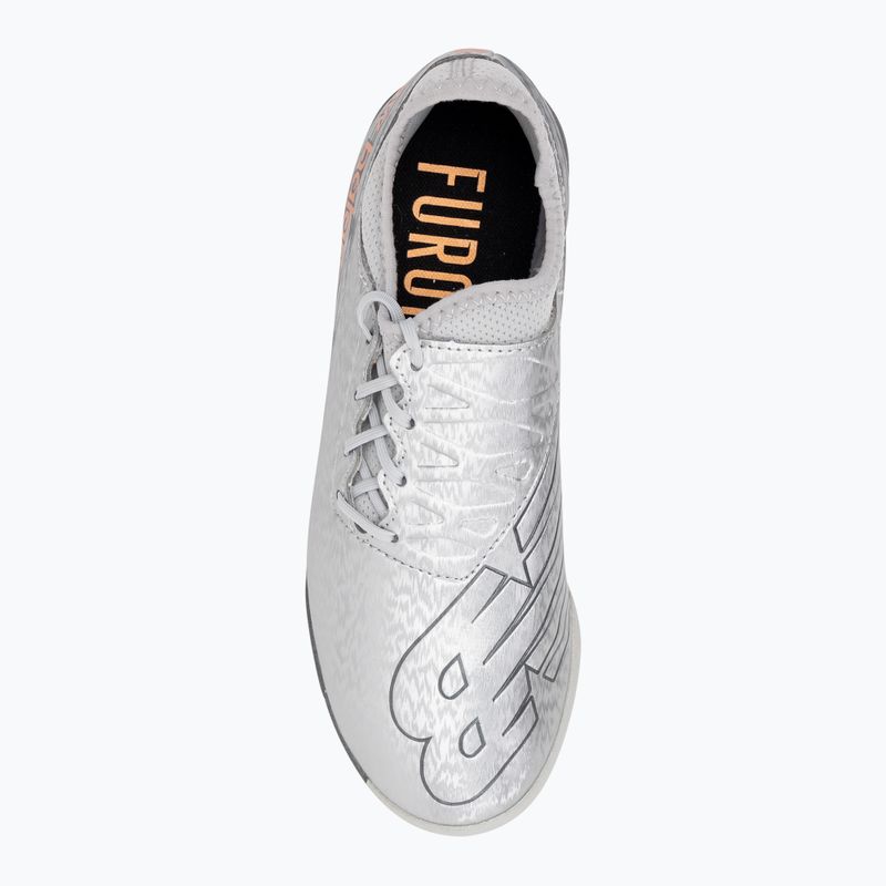 Gyermek futballcipő New Balance Furon V7 Dispatch TF Jr ezüst 6