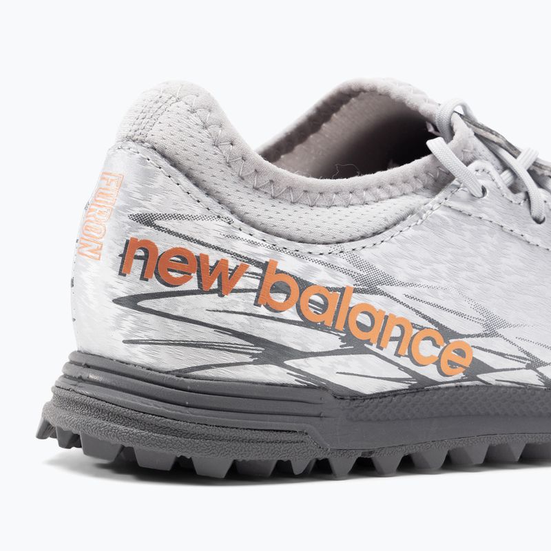 Gyermek futballcipő New Balance Furon V7 Dispatch TF Jr ezüst 8