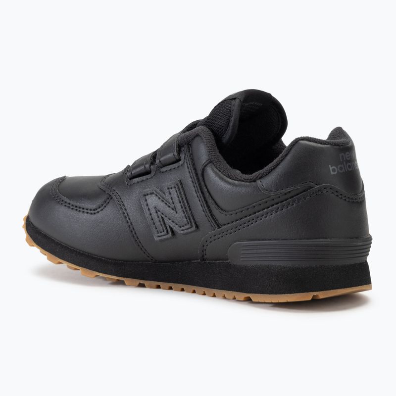 Gyermek cipő New Balance 574's V1 fekete 3