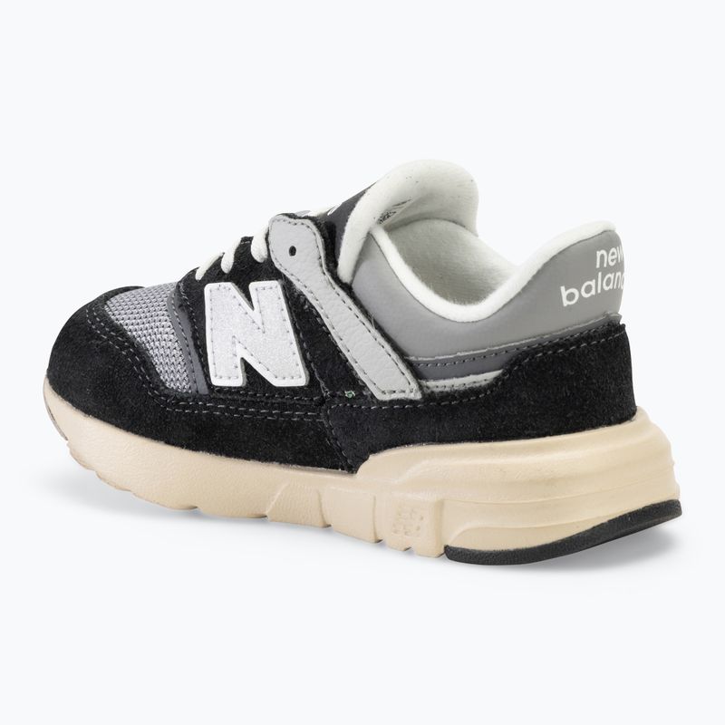 New Balance 997's Hook & Loop V1 gyermek cipő fekete 3