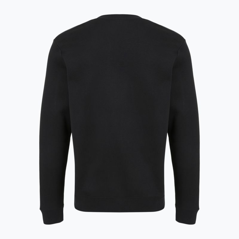Férfi pulóver Nike Sportswear Fleece Crew black/iron grey 2