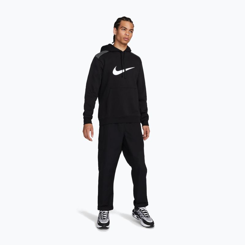 Férfi pulóver Nike Sportswear Black/Iron Grey 2