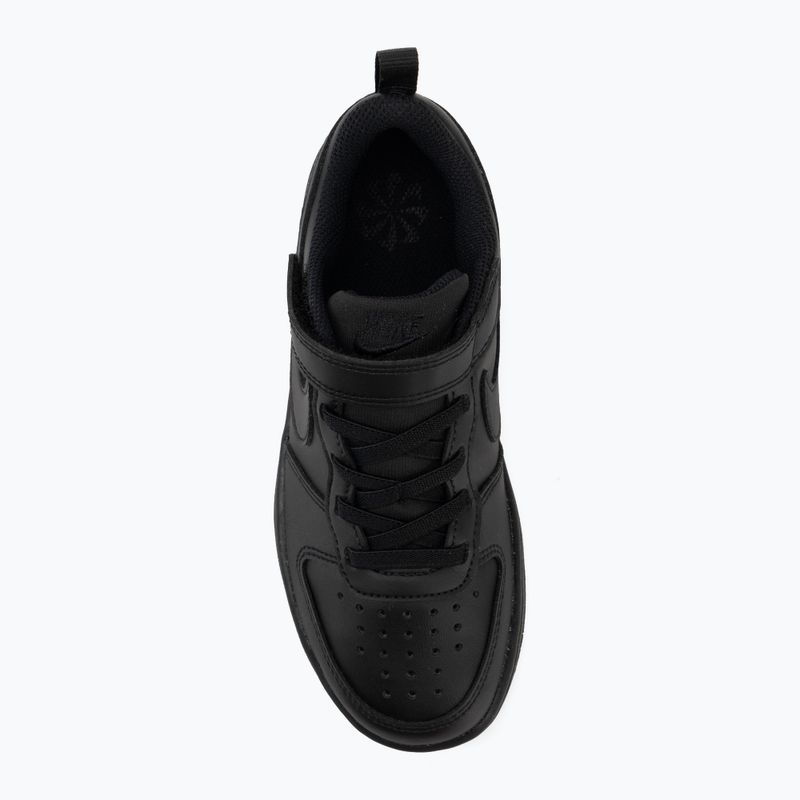 Nike Court Borough Low Recraft gyermekcipő fekete/fekete/fekete/fekete 5