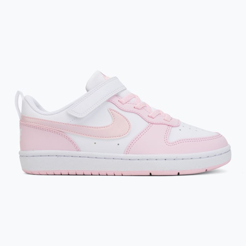 Gyerekcipők Nike Court Borough Low Recraft white/pink foam 2