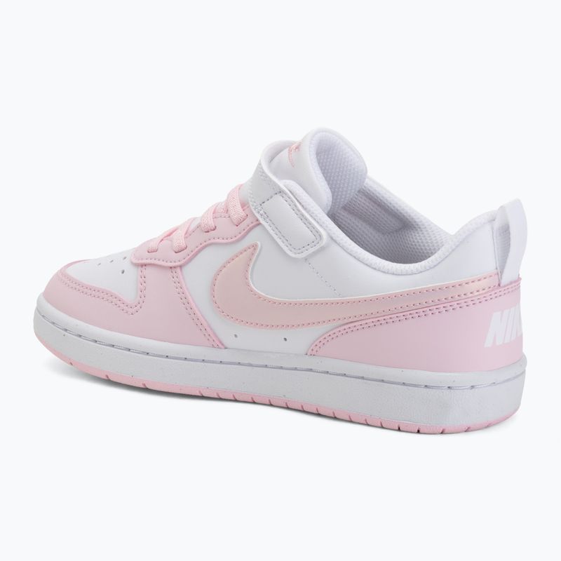 Gyerekcipők Nike Court Borough Low Recraft white/pink foam 3