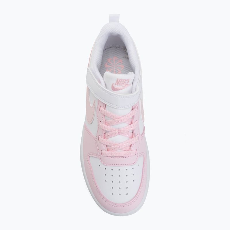Gyerekcipők Nike Court Borough Low Recraft white/pink foam 5