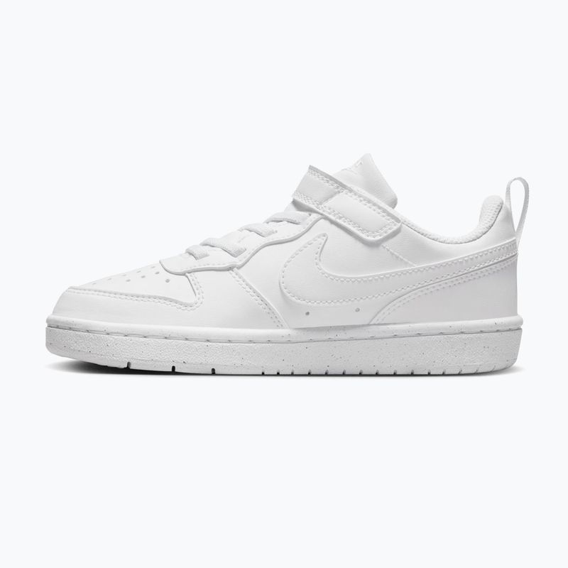 Gyerekcipők Nike Court Borough Low Recraft white/white/white 2