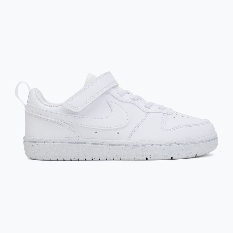 Gyerekcipők Nike Court Borough Low Recraft white/white/white 2