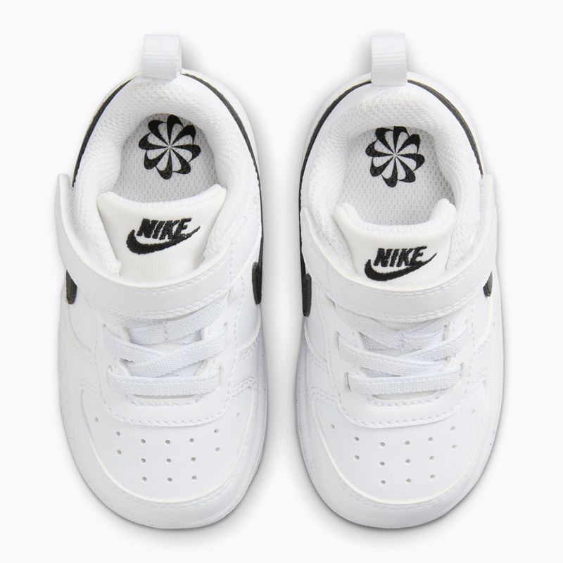 Gyermekcipő Nike Court Borough Low Recraft white/black 4