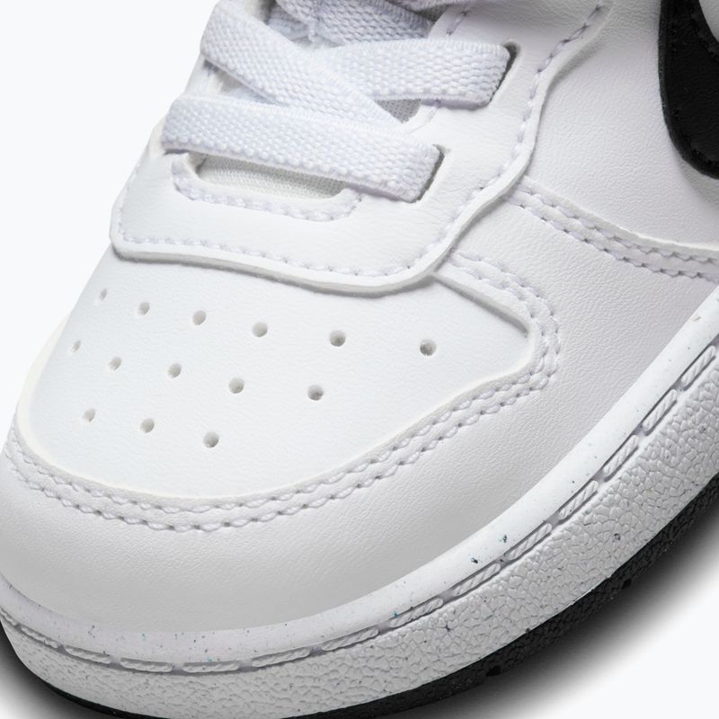 Gyermekcipő Nike Court Borough Low Recraft white/black 5