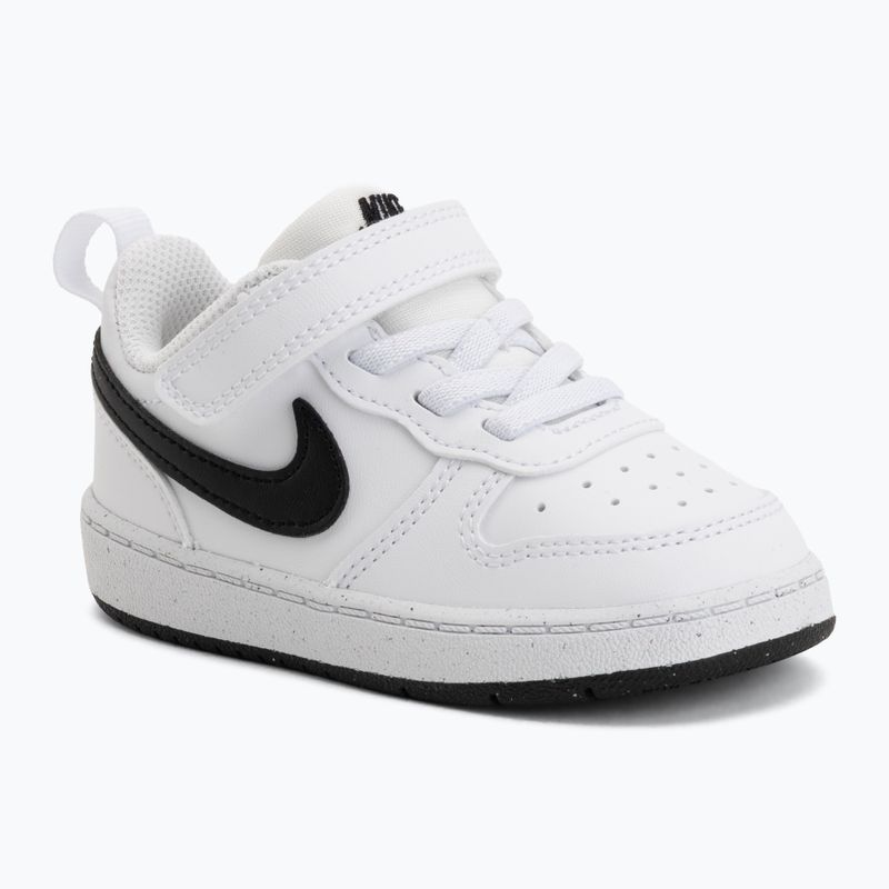 Gyermekcipő Nike Court Borough Low Recraft white/black