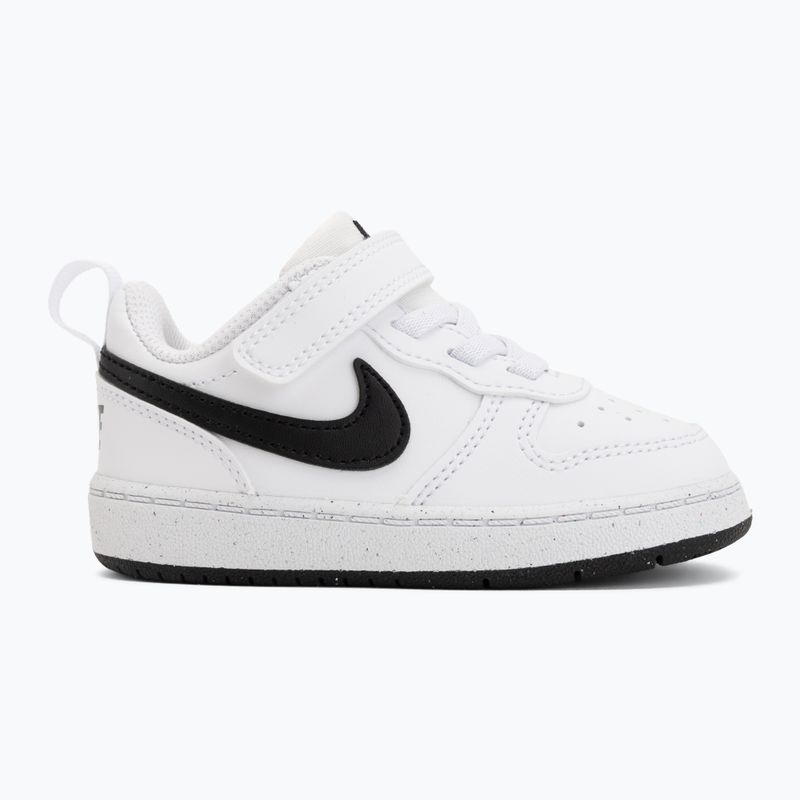 Gyermekcipő Nike Court Borough Low Recraft white/black 2
