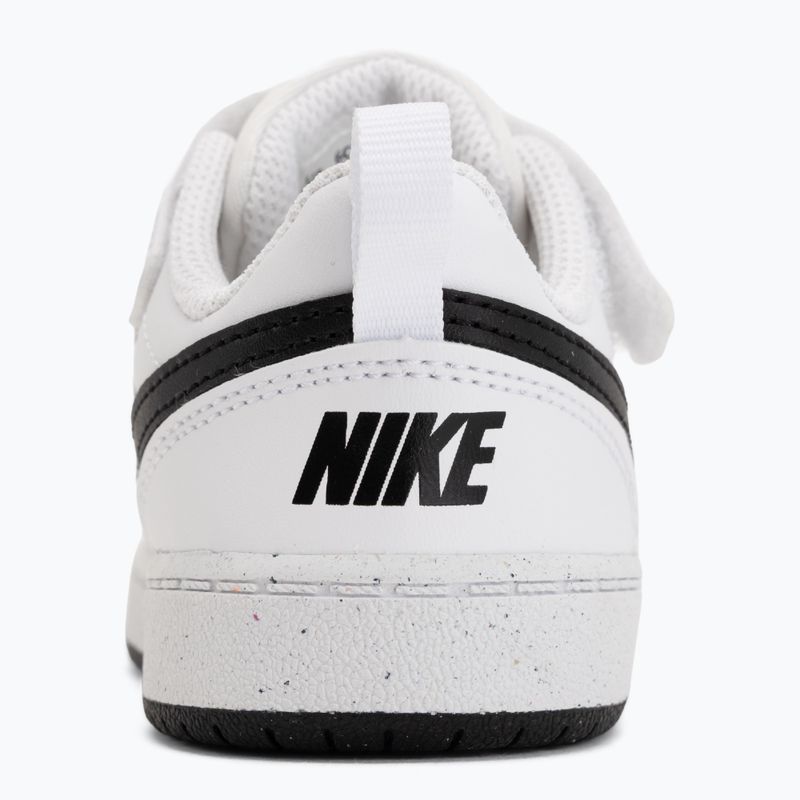 Gyermekcipő Nike Court Borough Low Recraft white/black 6