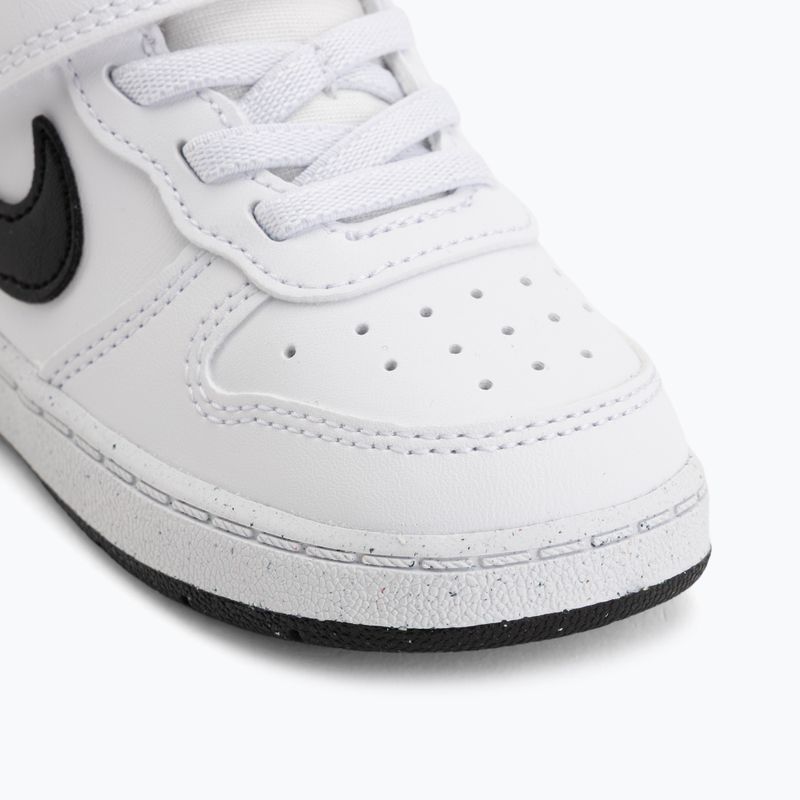 Gyermekcipő Nike Court Borough Low Recraft white/black 7