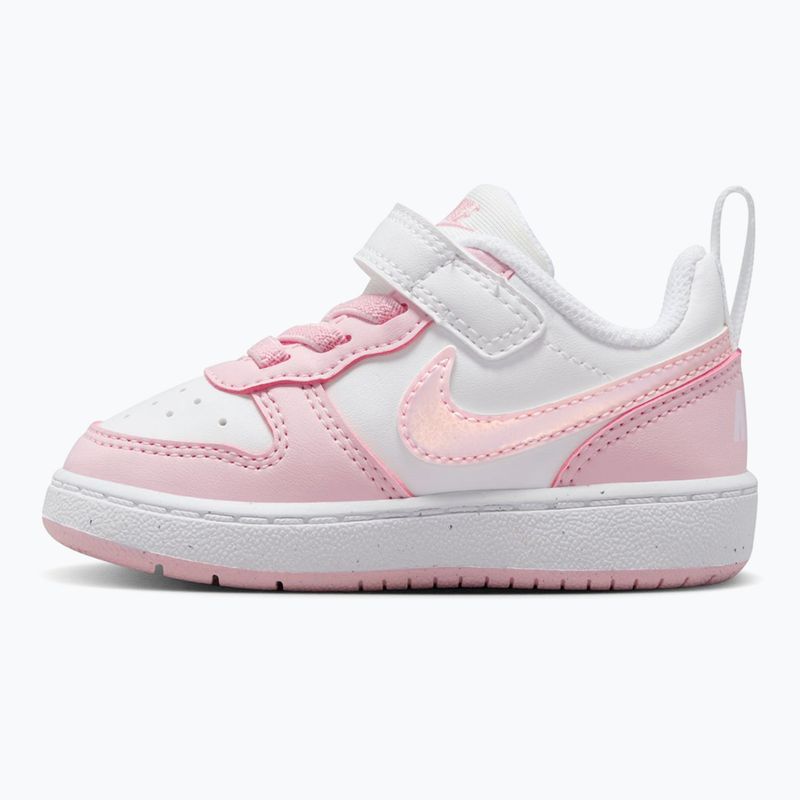 Gyermekcipő Nike Court Borough Low Recraft white/pink foam 2