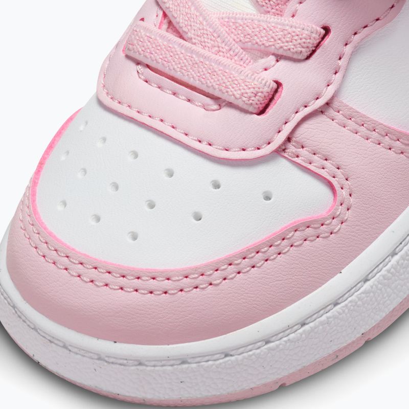 Gyermekcipő Nike Court Borough Low Recraft white/pink foam 5