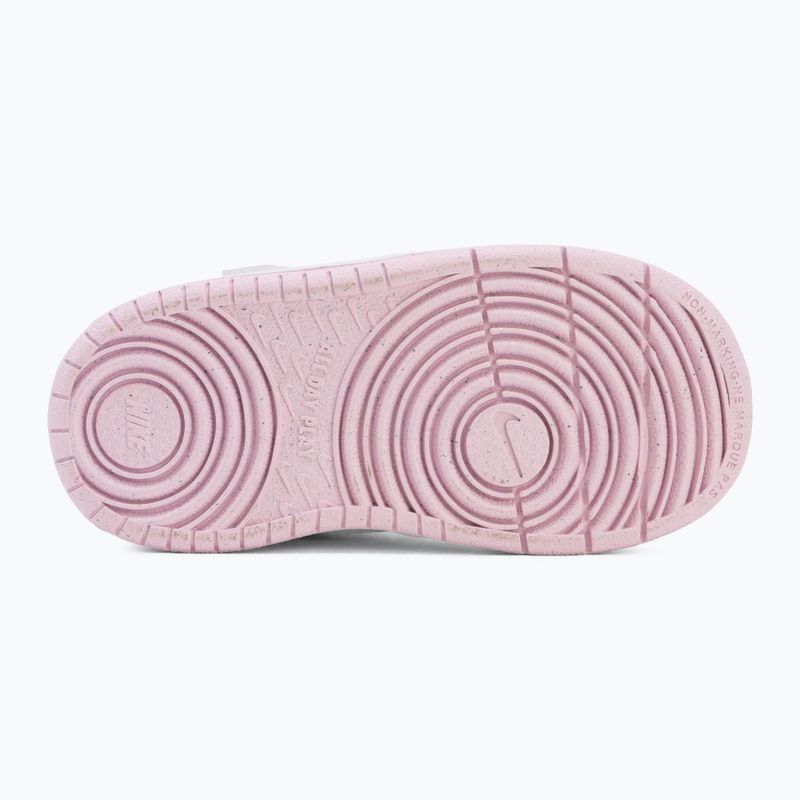 Gyermekcipő Nike Court Borough Low Recraft white/pink foam 4