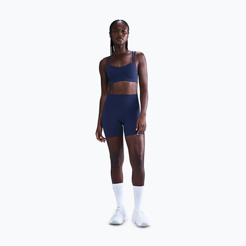 Sportmelltartó Nike Zenvy Strappy midnight navy/white 2