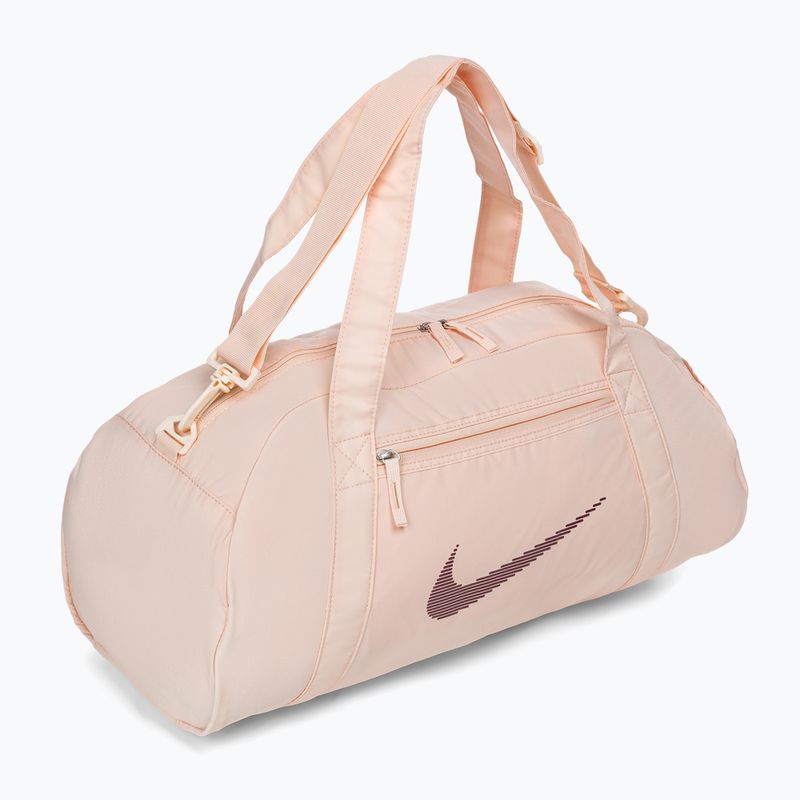 Tréning táska Nike Gym Club 24 l guava ice/guava ice/night maroon 2