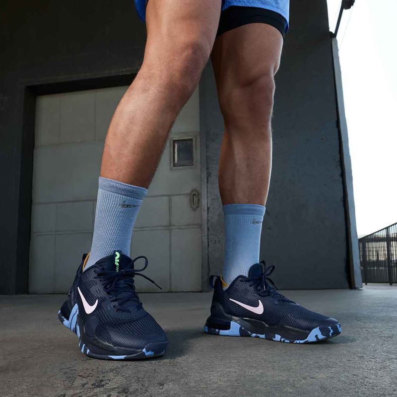 Férfi edzőcipők Nike Air Max Alpha Trainer Obsidian/Lime Blast/Polar/Pink Foam 10