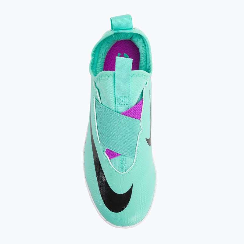 Gyermek focicipő Nike Jr Zoom Mercurial Vapor 15 Academy IC hyper turquoise/black/ white/fuchsia dream 6
