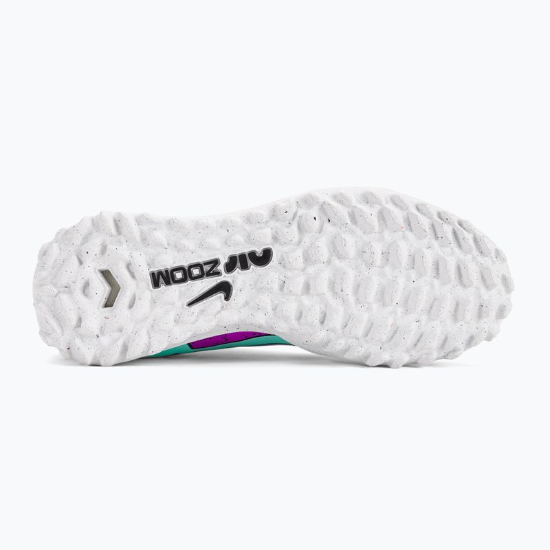 Gyermek focicipő Nike Jr Mercurial Vapor 15 Academy TF hyper turquoise/black/ white/fuchsia dream 5