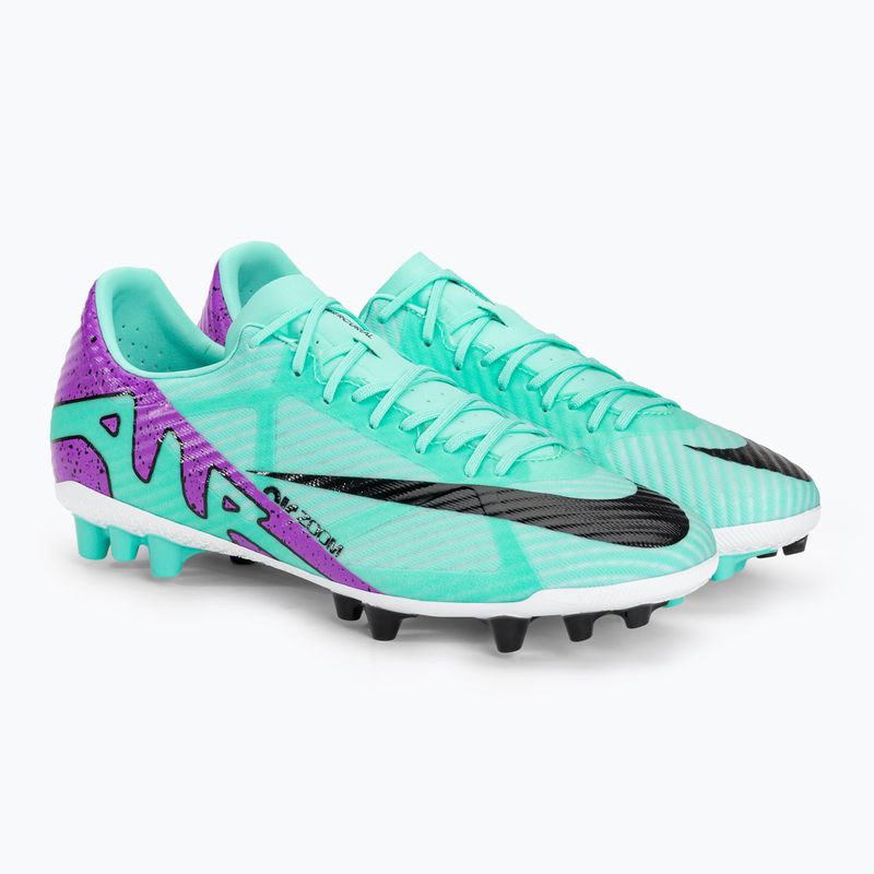 Férfi futballcipő Nike Mercurial Vapor 15 Academy AG hyper türkiz/fekete/fekete/fehér/fukszia álom 4