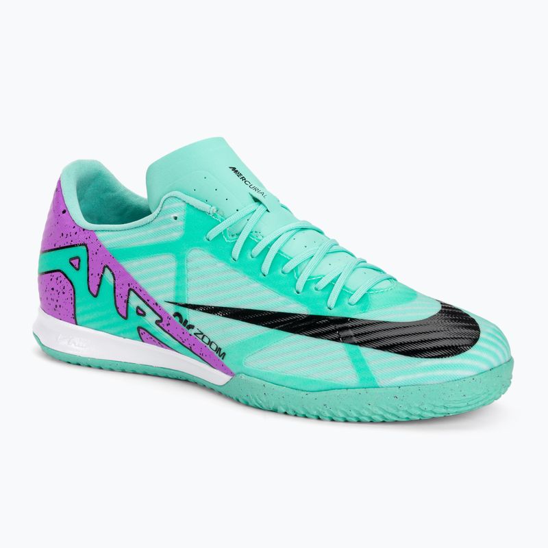 Férfi futballcipő Nike Mercurial Vapor 15 Academy IC hyper türkiz/fekete/fekete/fehér/fukszia álom