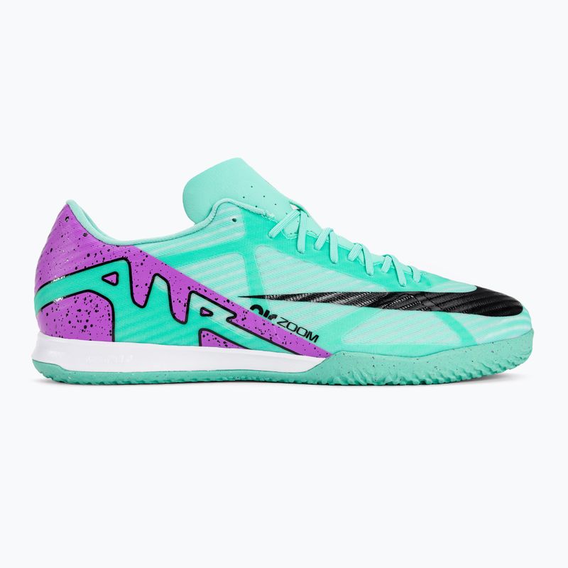 Férfi futballcipő Nike Mercurial Vapor 15 Academy IC hyper türkiz/fekete/fekete/fehér/fukszia álom 2
