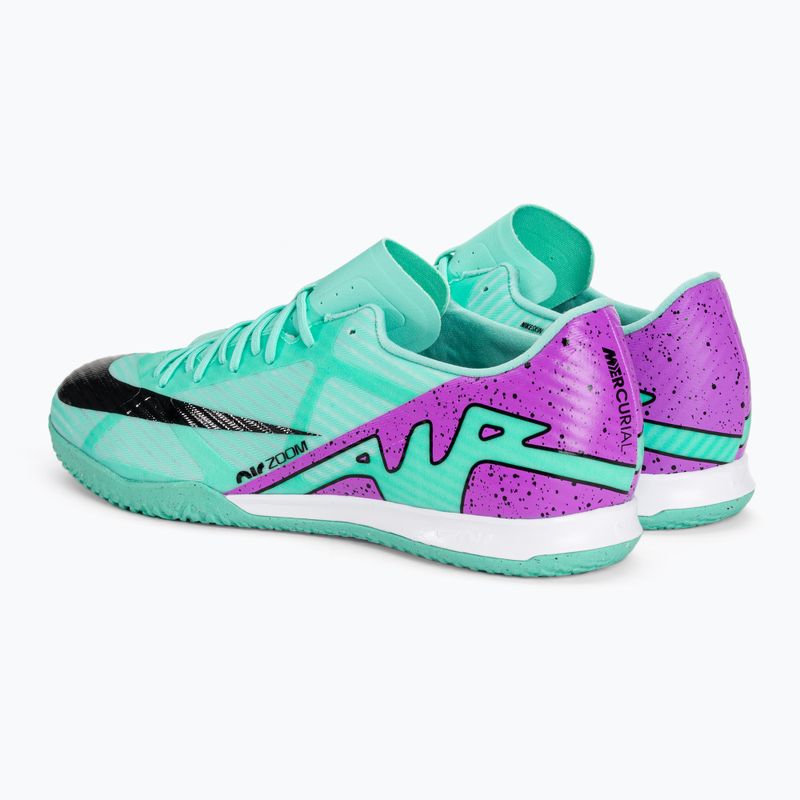 Férfi futballcipő Nike Mercurial Vapor 15 Academy IC hyper türkiz/fekete/fekete/fehér/fukszia álom 3