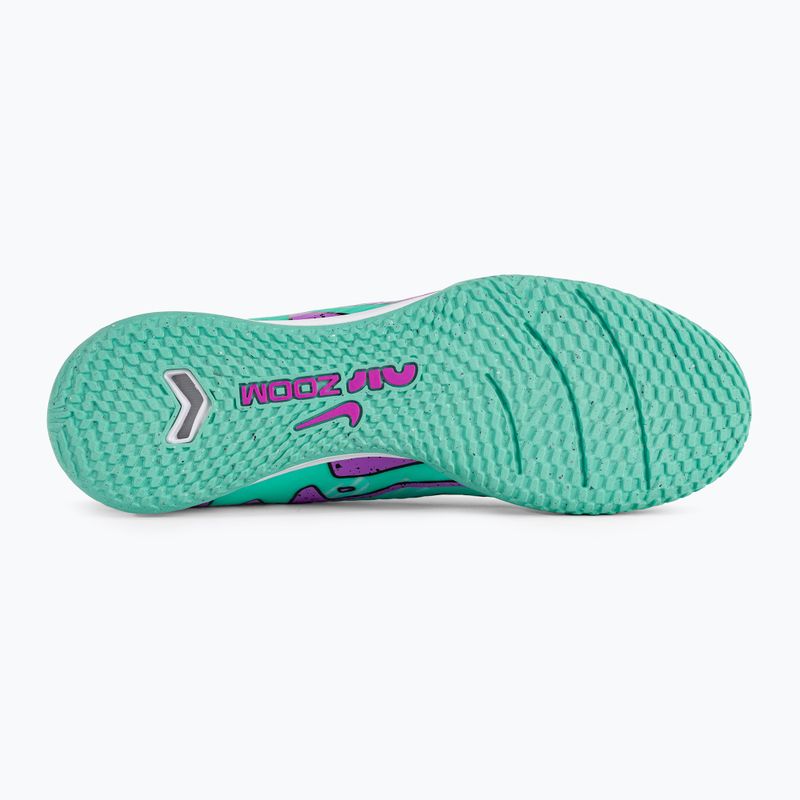 Férfi futballcipő Nike Mercurial Vapor 15 Academy IC hyper türkiz/fekete/fekete/fehér/fukszia álom 5