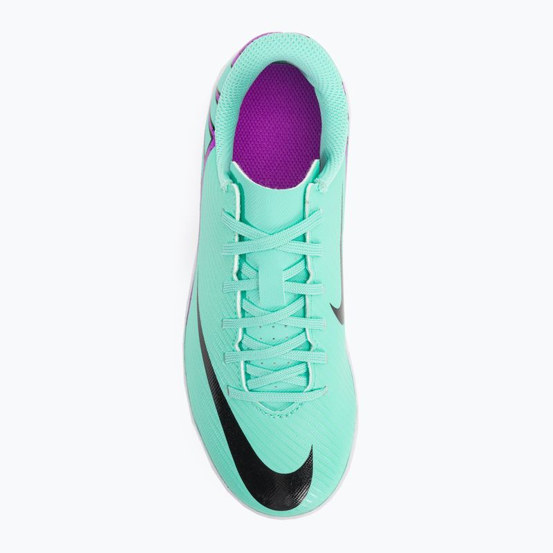 Gyermek focicipő Nike Jr Mercurial Vapor 15 Club TF hyper turquoise/black/ white/fuchsia dream 6