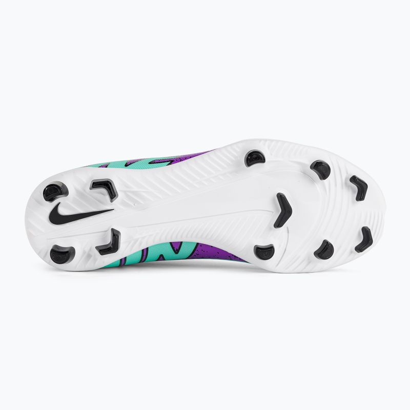 Gyermek focicipő Nike Jr Mercurial Superfly 9 Club FG/MG hyper turquoise/black/ white/fuchsia dream 5