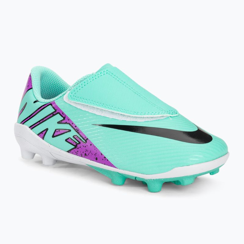 Gyermek focicipő Nike JR Mercurial Vapor 15 Club MG hyper turquoise/black/ white/fuchsia dream