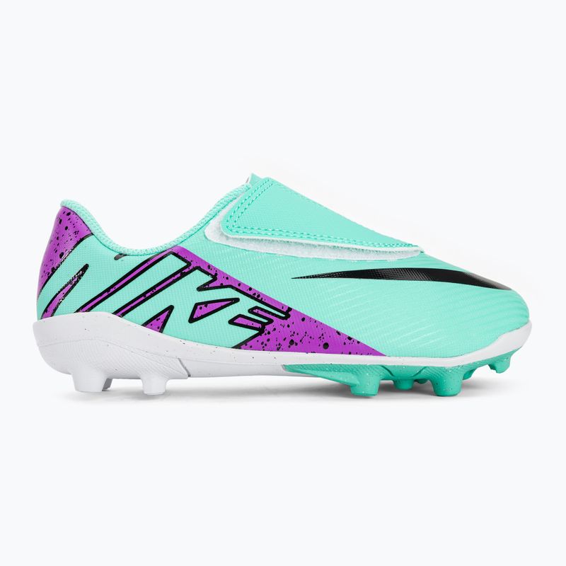 Gyermek focicipő Nike JR Mercurial Vapor 15 Club MG hyper turquoise/black/ white/fuchsia dream 2