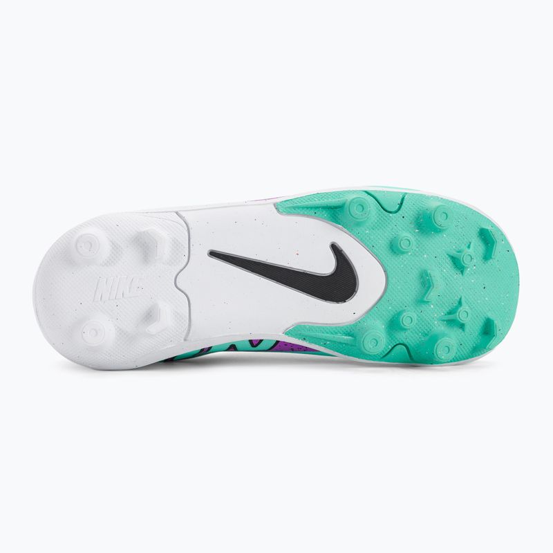 Gyermek focicipő Nike JR Mercurial Vapor 15 Club MG hyper turquoise/black/ white/fuchsia dream 5