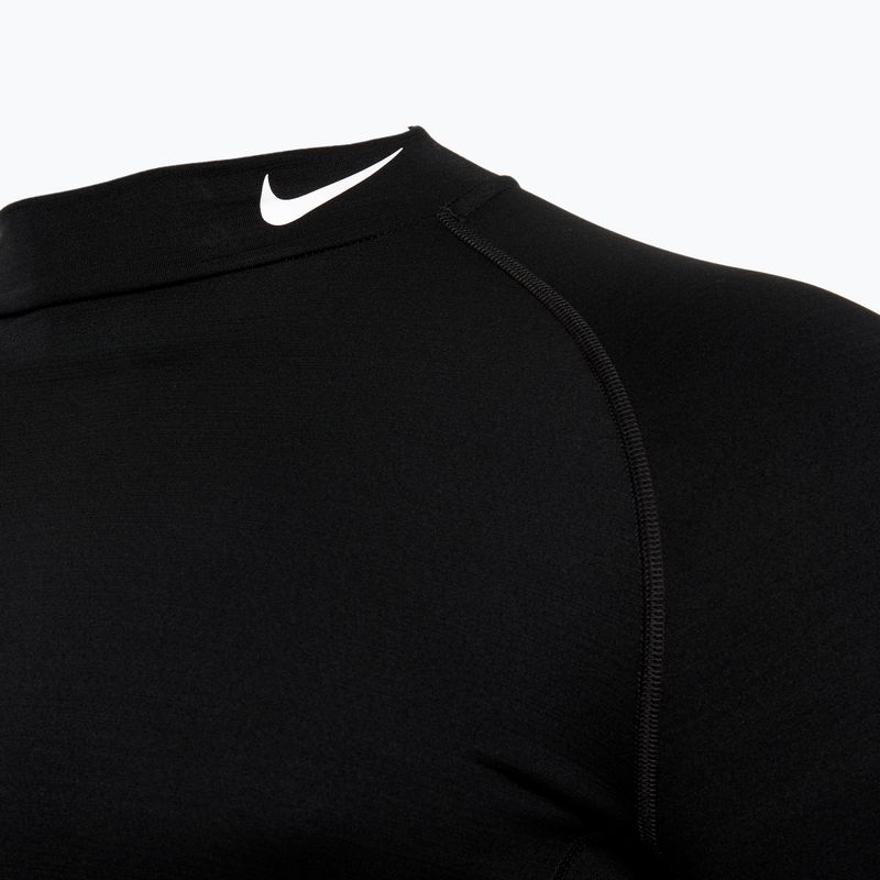 Férfi hosszú ujjú edzőfelső Nike Pro Dri-Fit Warm black/white 3