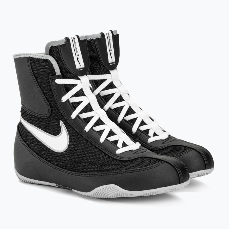 Nike Machomai 2 black/white wolf grey bokszcipő 4