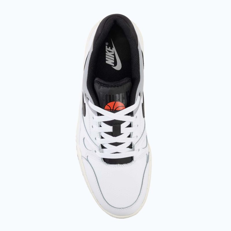 Férfi Nike Full Force Low fehér/pewter/vitorla/fekete cipő 5
