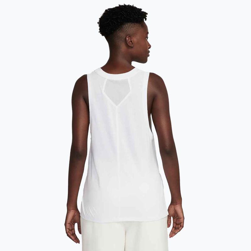 Női edző póló  Jordan Sport Diamond white 2