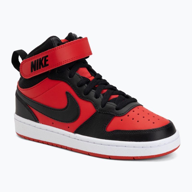 Nike Court Borough Mid cipő 2 university red/white/black