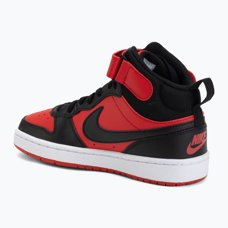 Nike Court Borough Mid cipő 2 university red/white/black 3