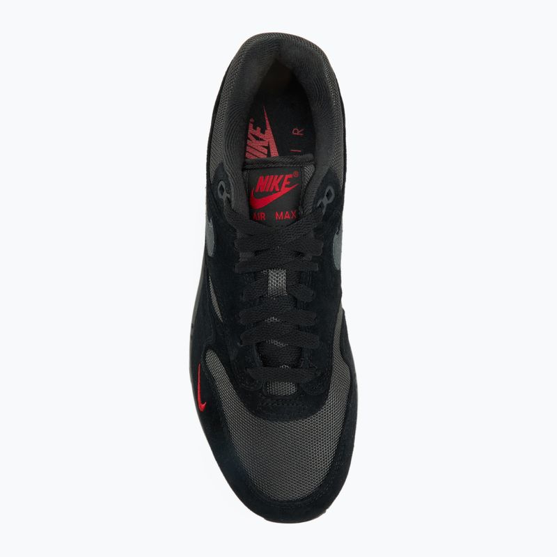 Férfi Nike Air Max 1 cipő black/university red/anthracite 5