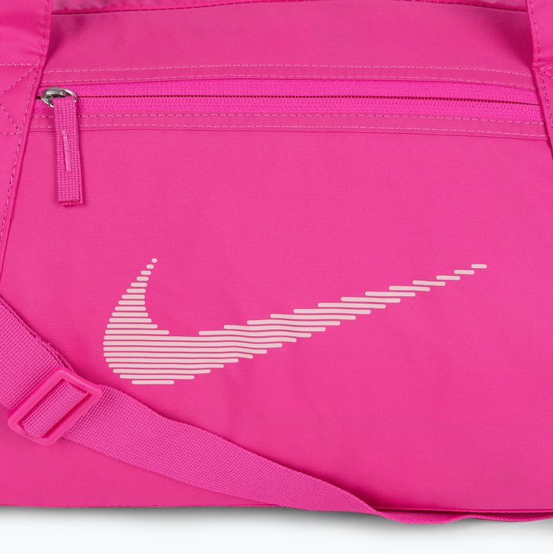 Női edzőtáska Nike Gym Club 24 l lézer fukszia/lézer fukszia/közepes lágy rózsaszín 4